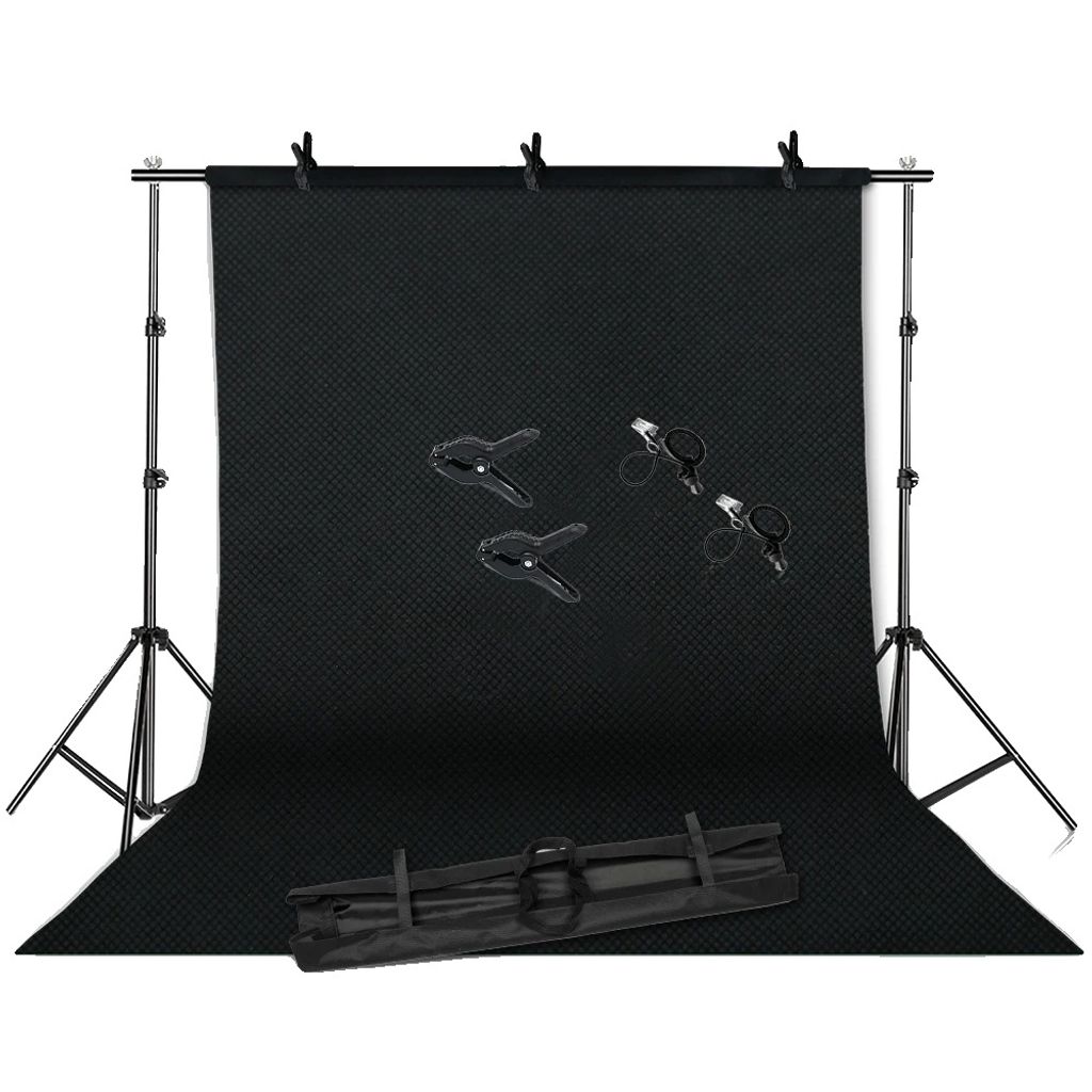 Fotografie Hintergrundständer, höhenverstellbar, grüne Leinwand Unterstützung, Kit 2, 2000x3000