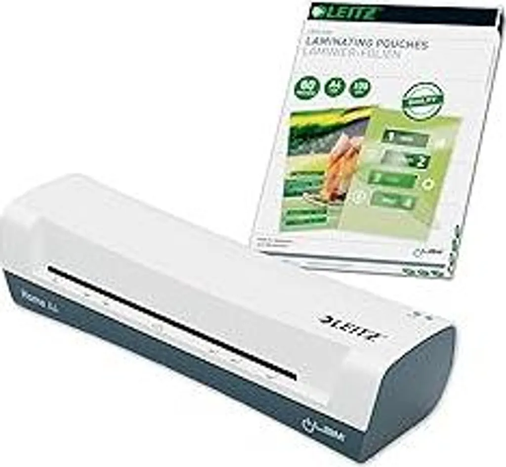 Leitz iLAM Home A4 Laminatrice + 100 Fogli 80 mic | Kit Professionale