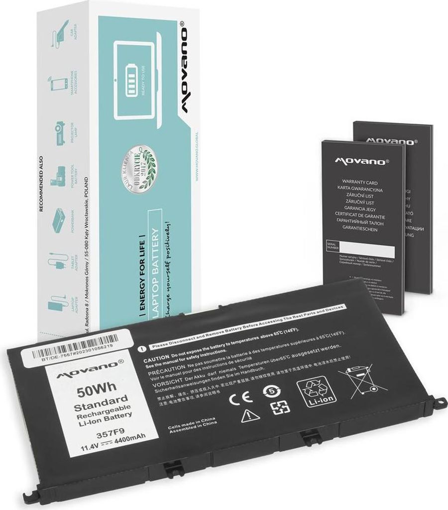 357F9 Akku für Dell Inspiron 5577 7557 7559 7566
