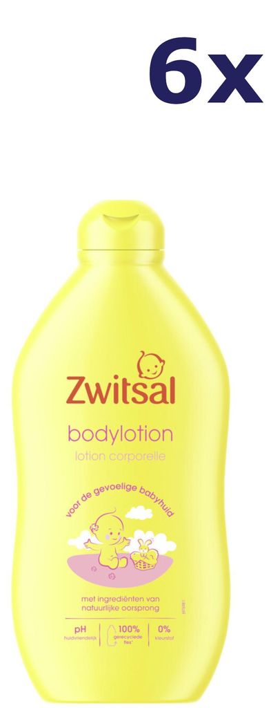 6x telové mlieko Zwitsal – 400 ml – extra vyživujúce a Obrázok produktu 