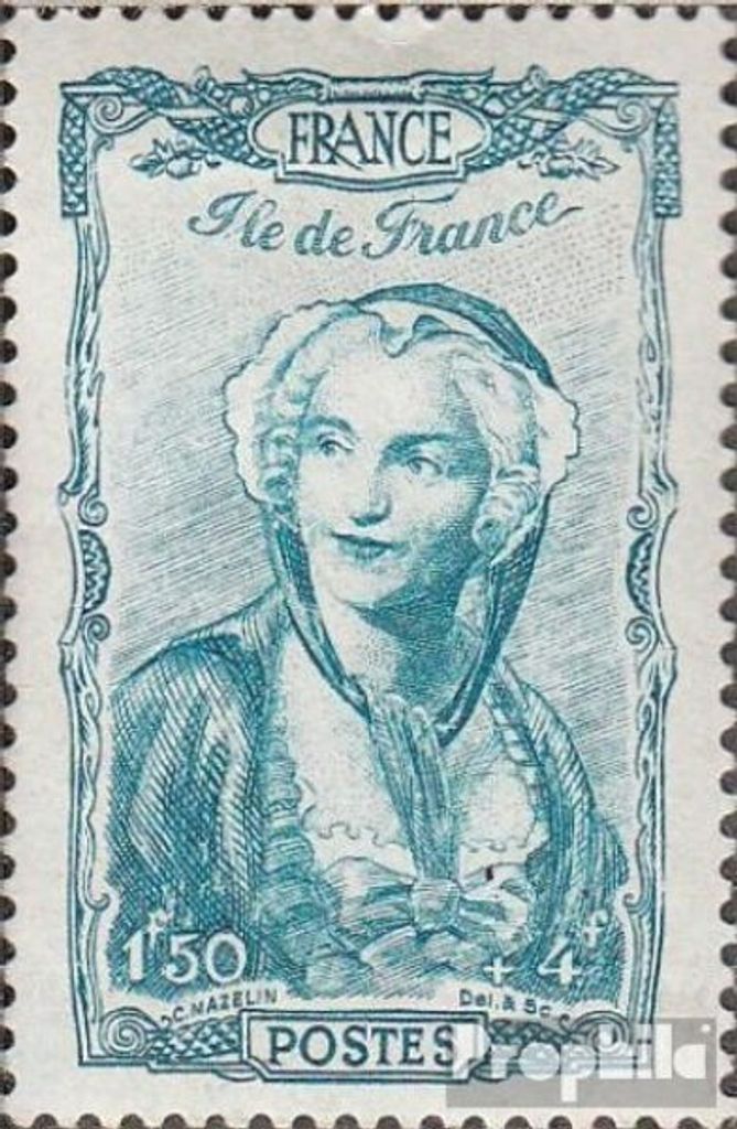 Briefmarken Frankreich 1943 Mi 608 postfrisch Provinztrachten