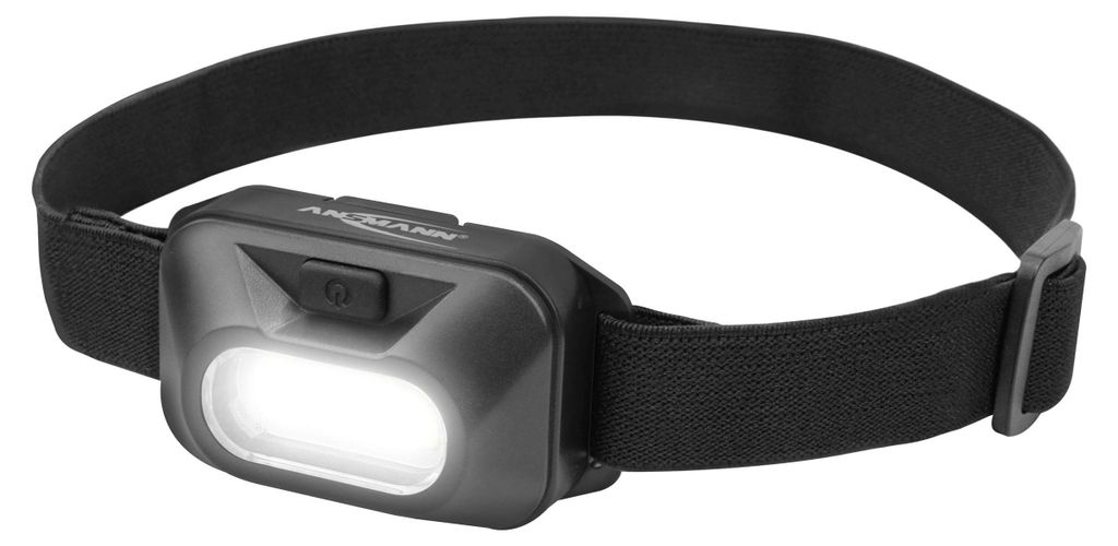 ANSMANN 1600-0357: ANSMANN LED-hoofdlamp HD120B, 125 lumen, Productafbeelding 