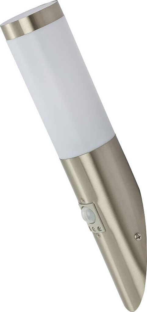 LED Außenlampe mit Bewegungsmelder aus Edelstahl
