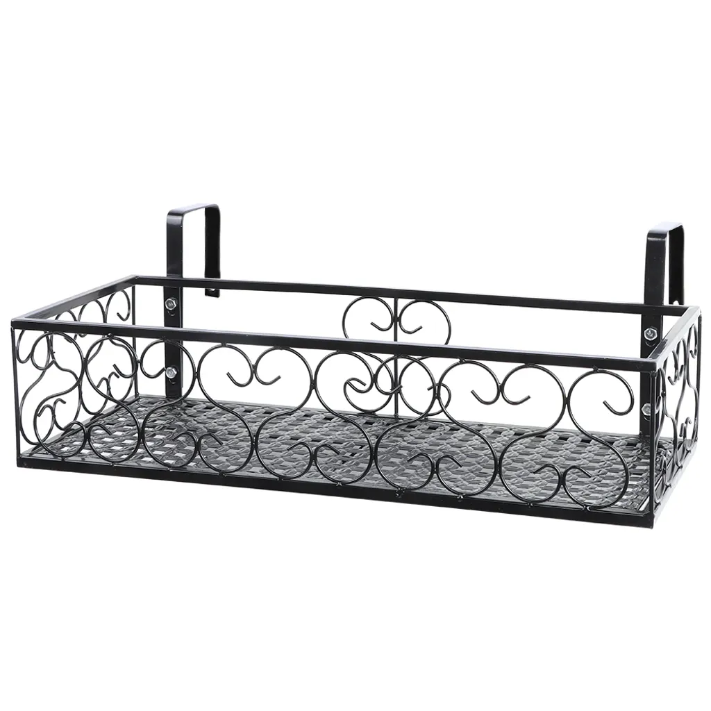 Support de Plante Suspendu anti-rouille pour Balcon - Gain de Place