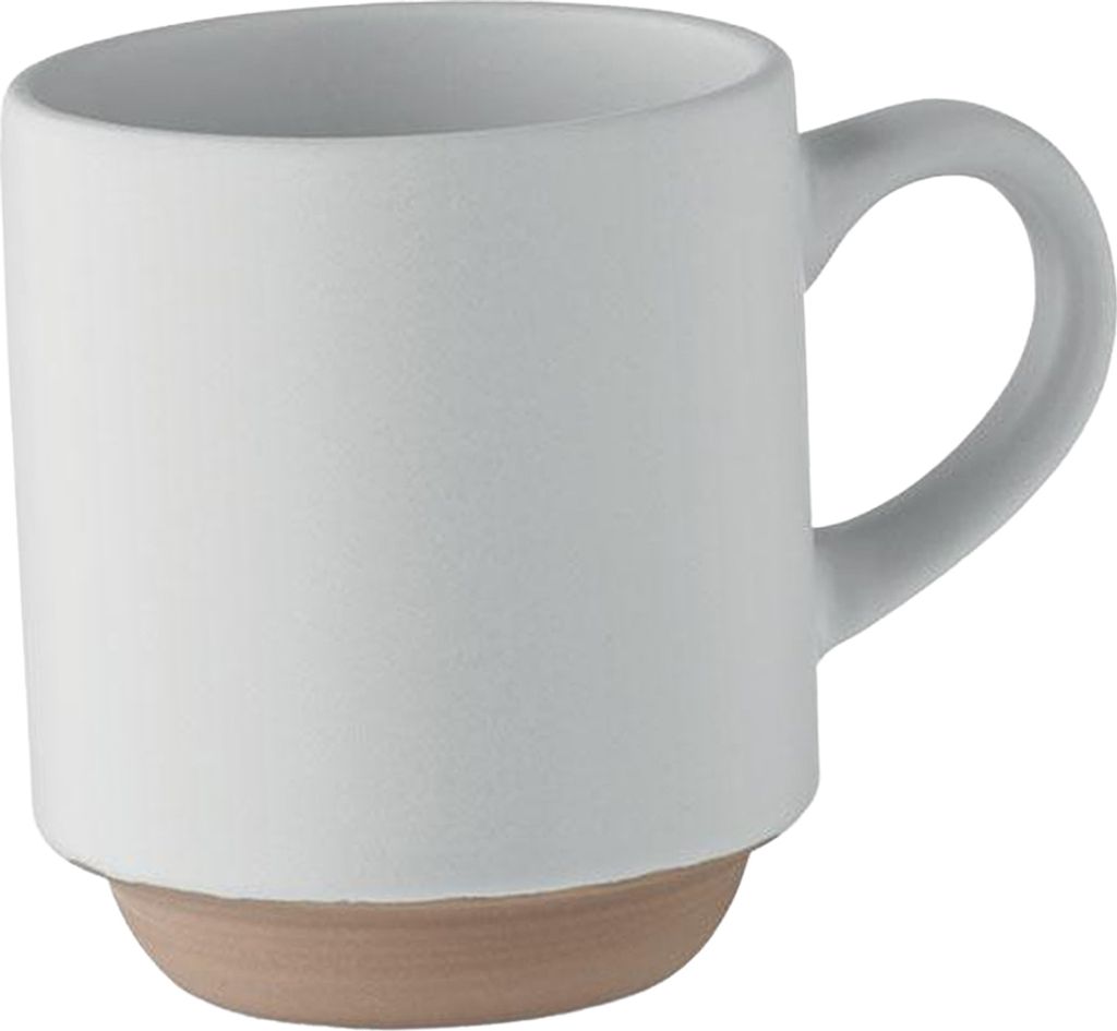 MidOcean - Kaffeebecher "Cerack", Stapelbar, Keramik, 170 ml MO254 (Einheitsgröße) (Weiß)