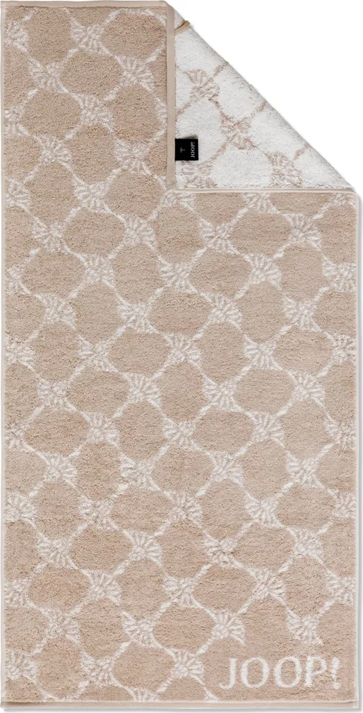Serviette de Douche Joop Cornflower 1611 Sand 50x100 idéale pour le Visage
