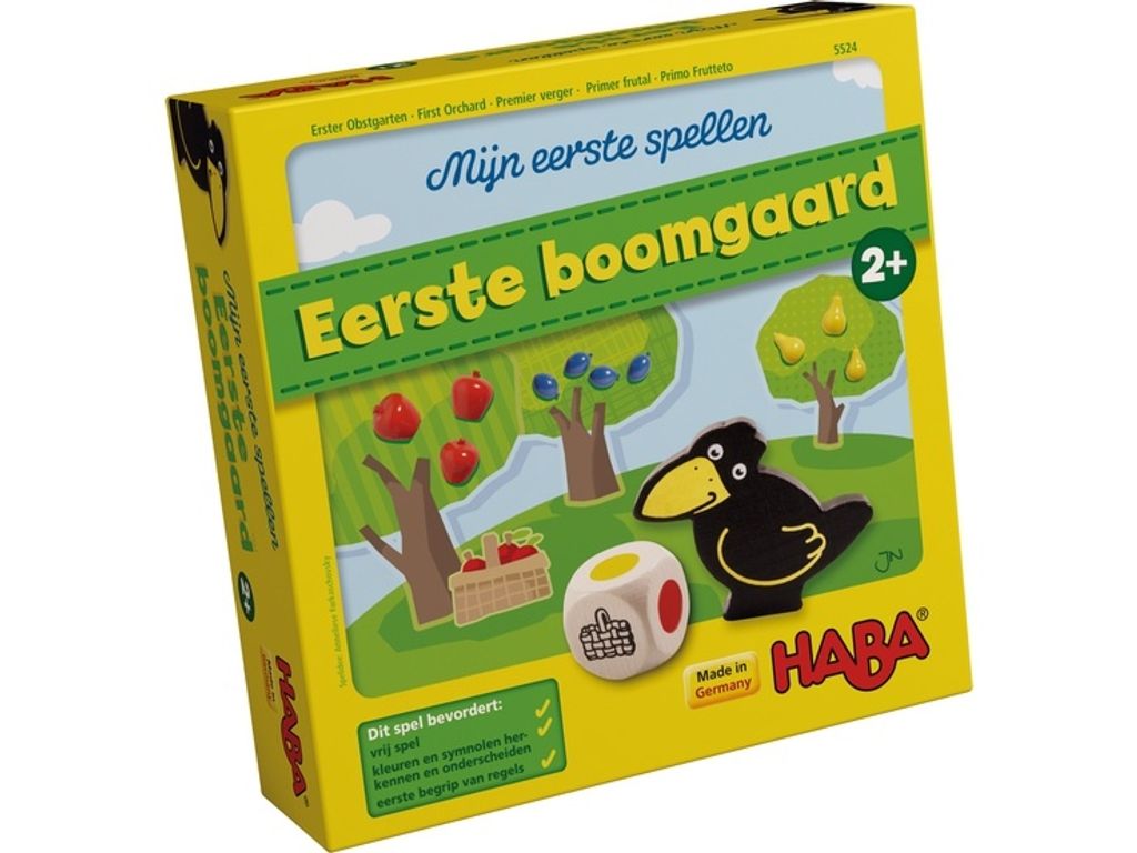 Haba Kinderspiel - Meine ersten Spiele Erster Obstgarten Lernspielzeug 2+