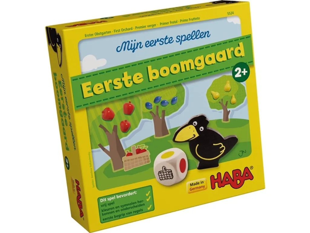 Jeu Orchard Le Premier Enfant NL avec de grandes pièces en carton