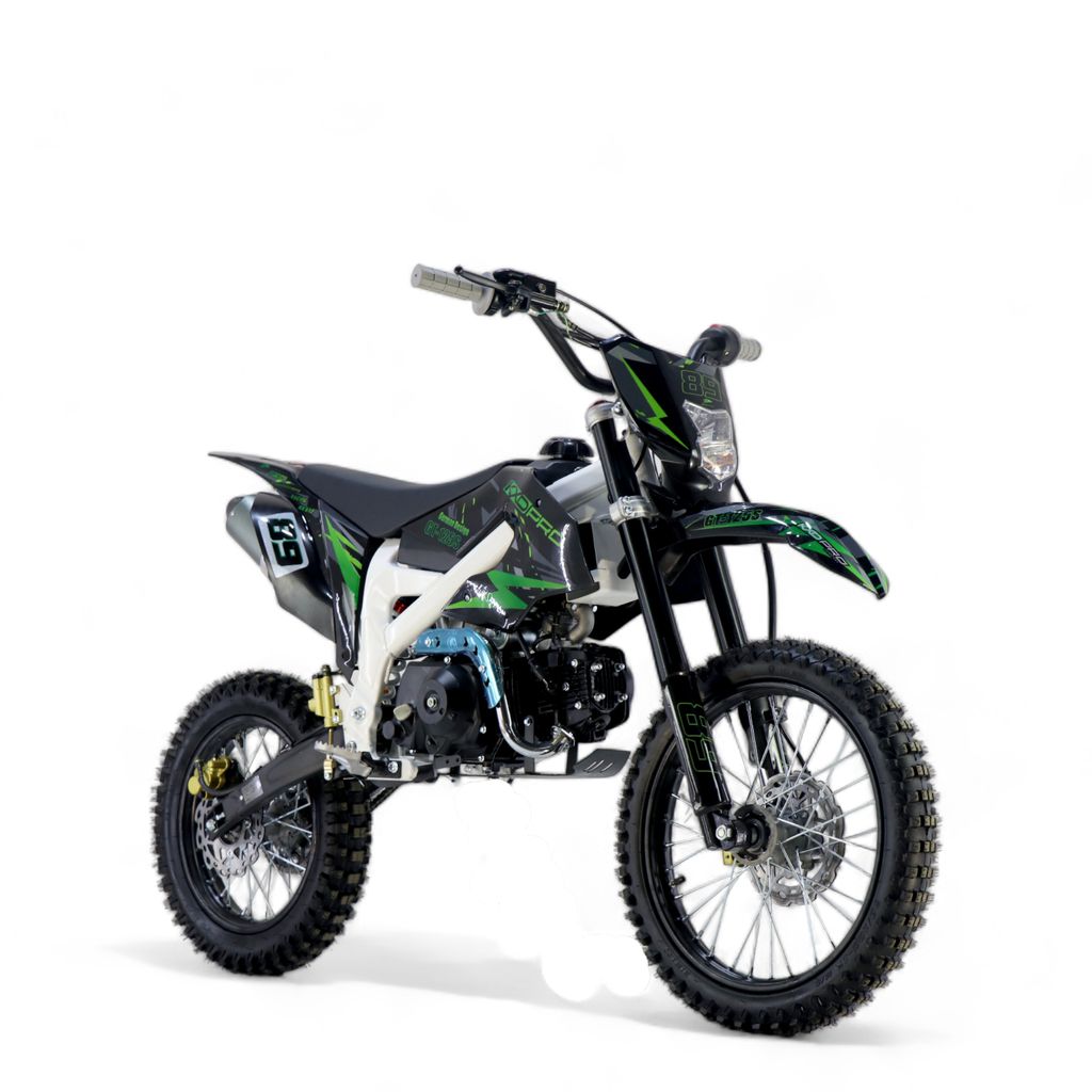 KXD 612 E+K 125ccm 17/14" Scheinwerfer grün Produktbild 