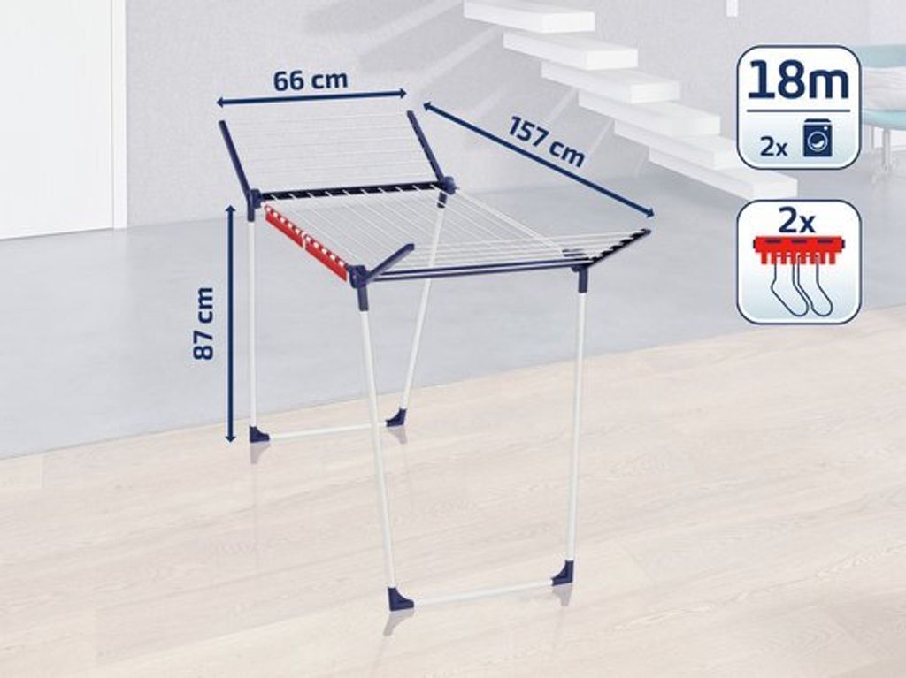 Stojanová sušička Pegasus 180 Solid Obrázok produktu 23