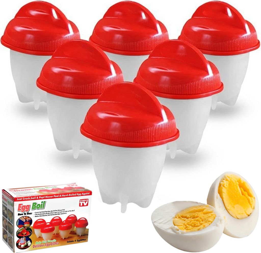 6pcs Pochoir à œufs Moule à œufs Cuisson des œufs Egg Maker Image du produit 