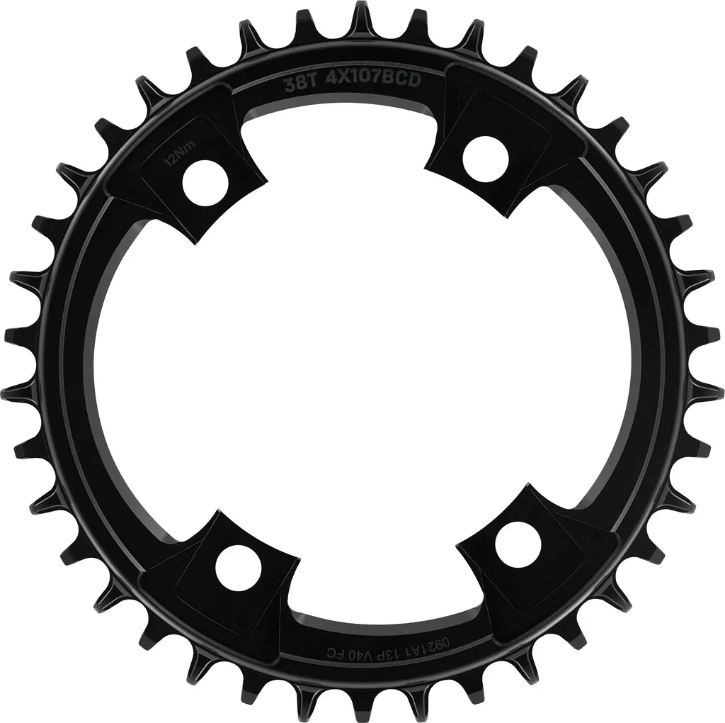 Plateau Helix R Guidering 107 BCD 42T noir : stop aux sauts de chaîne