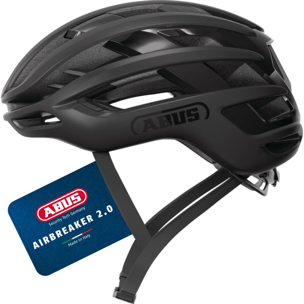 ABUS Rennradhelm AirBreaker 2.0 - leichter Fahrradhelm mit Fokus auf Belüftung, Aerodynamik, icherheit und Komfort für professionellen Radsport -...