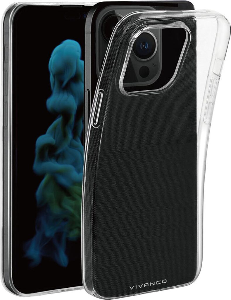 ViVanco Super Slim, Cover, Apple, iPhone 14 Pro Max, 17 cm (6.7"), Transparent