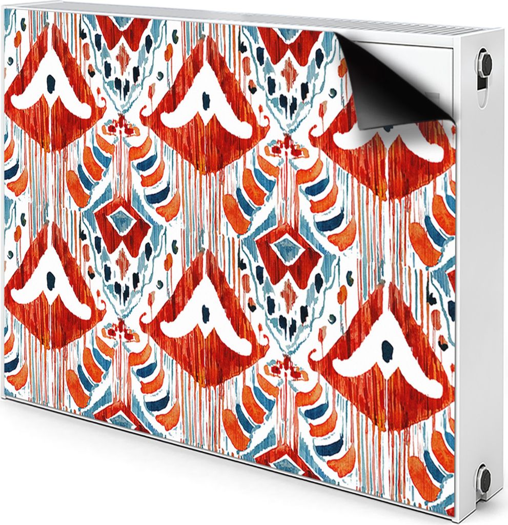 Magnet Heizkörper Heizkörper-Abdeckung Heizkörperabdeckung 80x60 cm - Ethnisch, stil