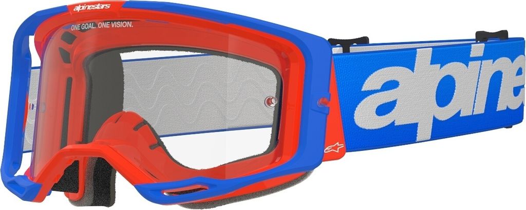 Alpinestars Mx Brille Vision 8 Wordmark Bl/Or