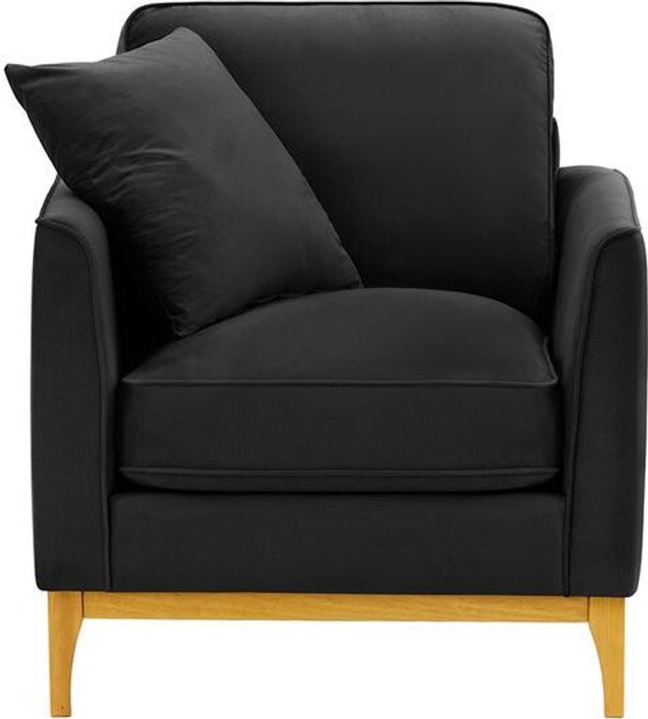 SLF24 - Sessel Linara - schwarz - Velluto 20