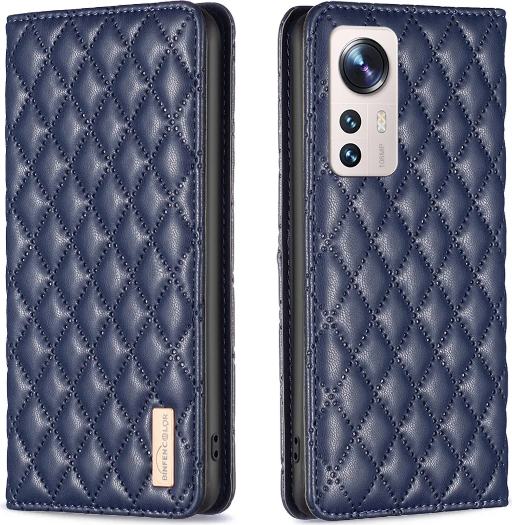 Cover Xiaomi 12 Lite Blu: Protezione Anti-Urto e Tasche Comode