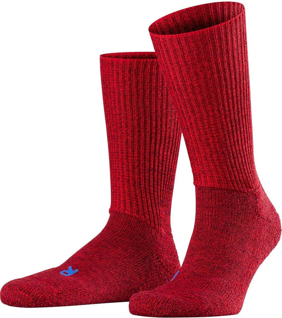 FALKE Walkie Ergo Unisex Wandersocken scarlet 46-48