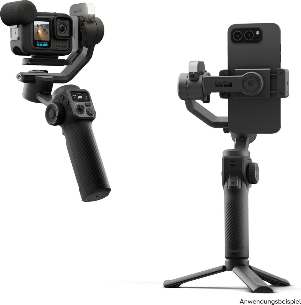 GoPro Fluid Pro AI, treppiede con impugnatura, nero Immagine del prodotto 