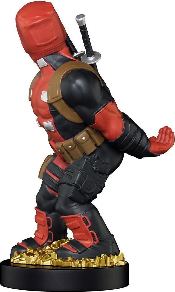 Support Deadpool 21cm Robuste avec Câble Micro-USB pour Gaming et Tech - 9