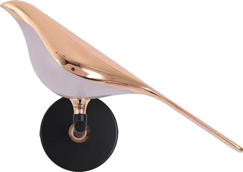 Wandleuchte, elegantes Design, energieeffizient, 1 Vogel Wandleuchte-a, kaltweiß