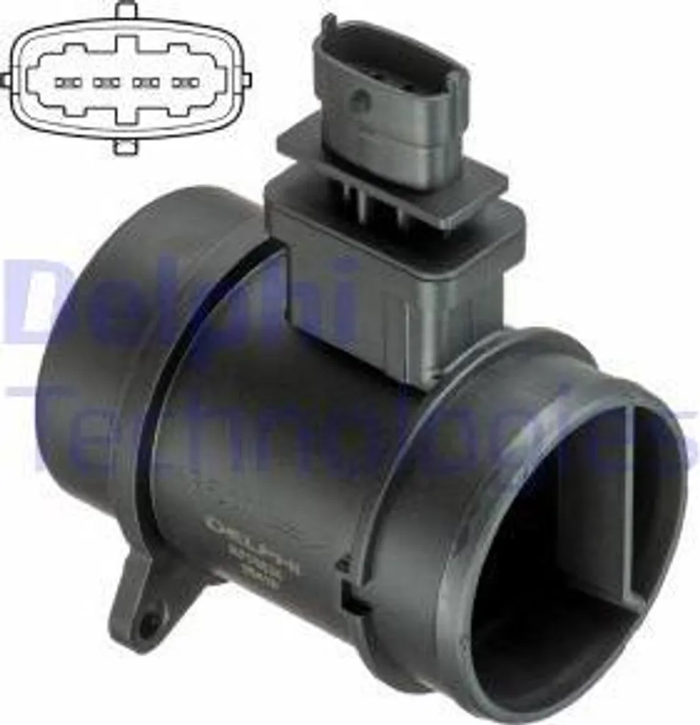 Débitmètre d'air pour Agila B Delphi AF10636-12B1 Réparation Système