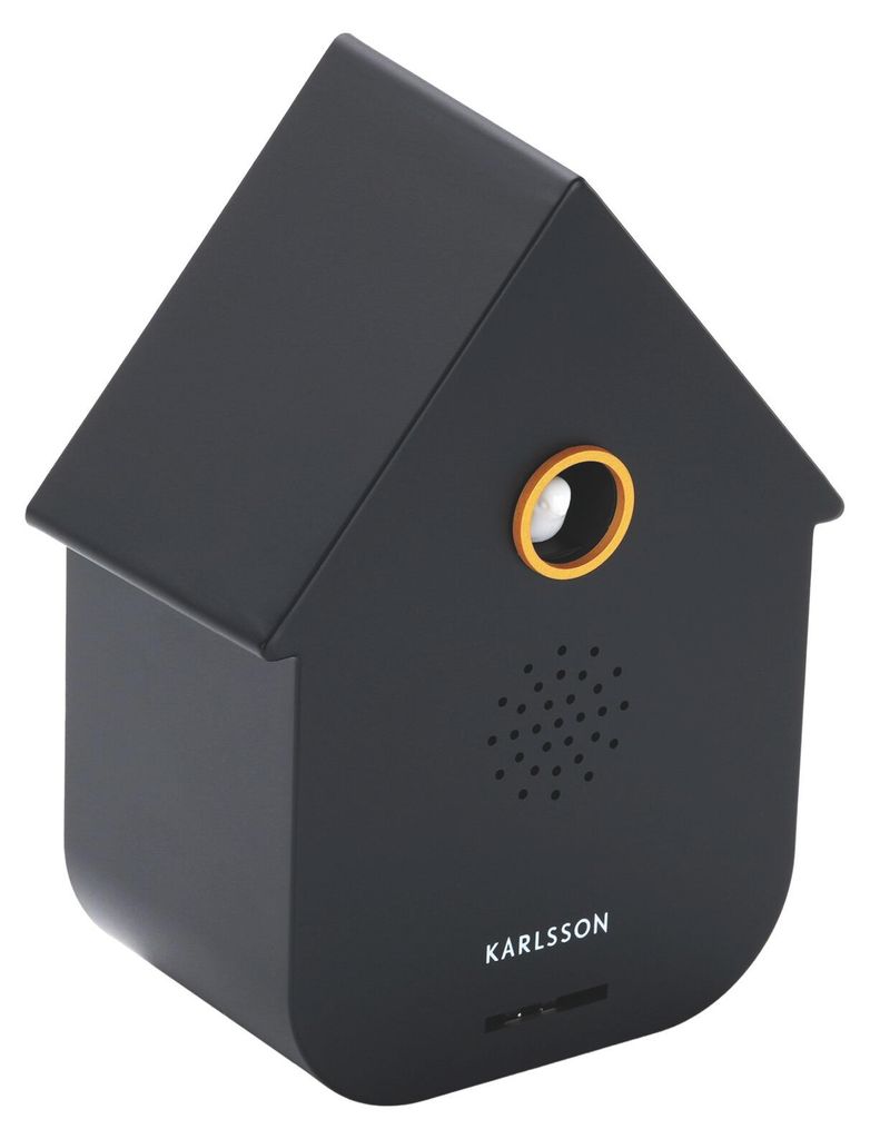 Karlsson - Decoratieve geluidsdoos "Moderne Kuikje" - Zwart Productafbeelding 