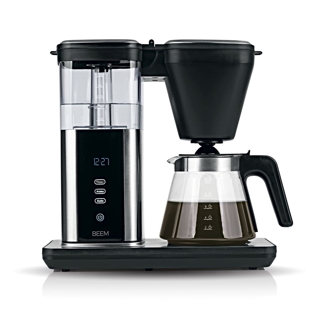 Neu DOMO Timer-Kaffeeautomat 1,8L Edelstahl-Kaffeemaschine 