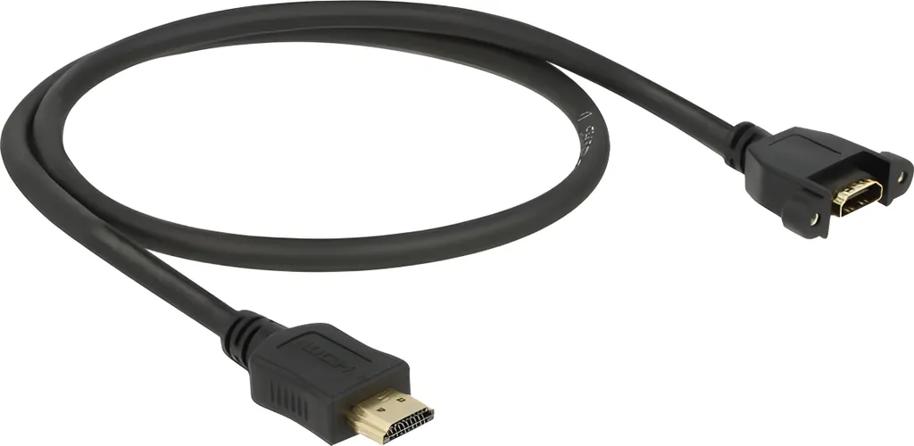 Delock 85463 Cavo HDMI Industriale da Pannello 0.50m 4K 30Hz