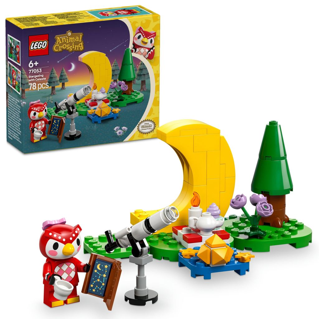 LEGO Animal Crossing Observation des étoiles avec Céleste Image du produit 