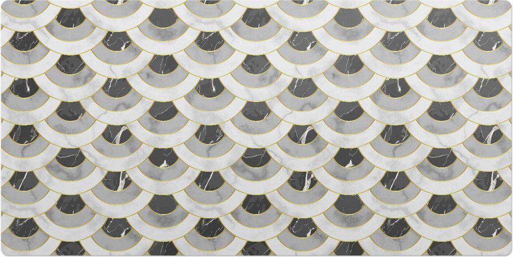 Marmorschuppen– Schreibtischunterlage – Schreibtisch Tischunterlage – 120x60 cm – Unterlage Groß Schreibtischmatte