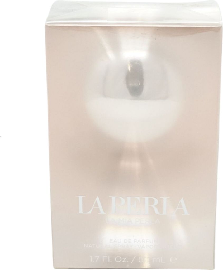 A product box for La Perla La Mia Perla Eau de Parfum.