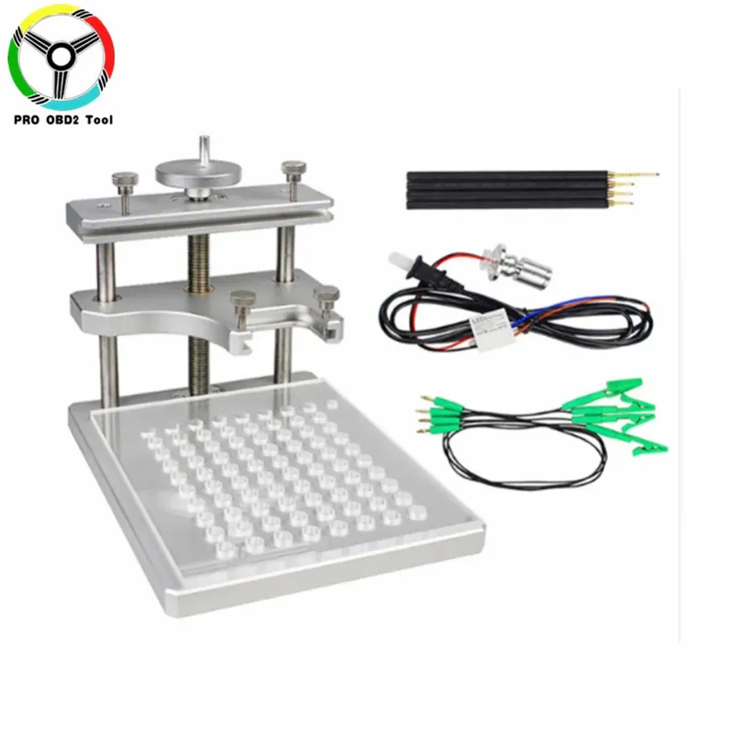 Interface de Programmation ECU Métallique Blanche et Kit Adaptateur - 2