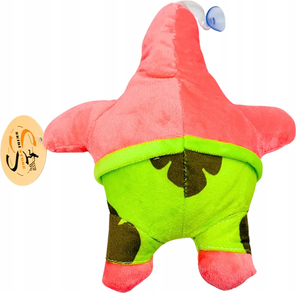 Peluche SpongeBob Patrick Étoile de Mer 25cm Douceur Premium Rose