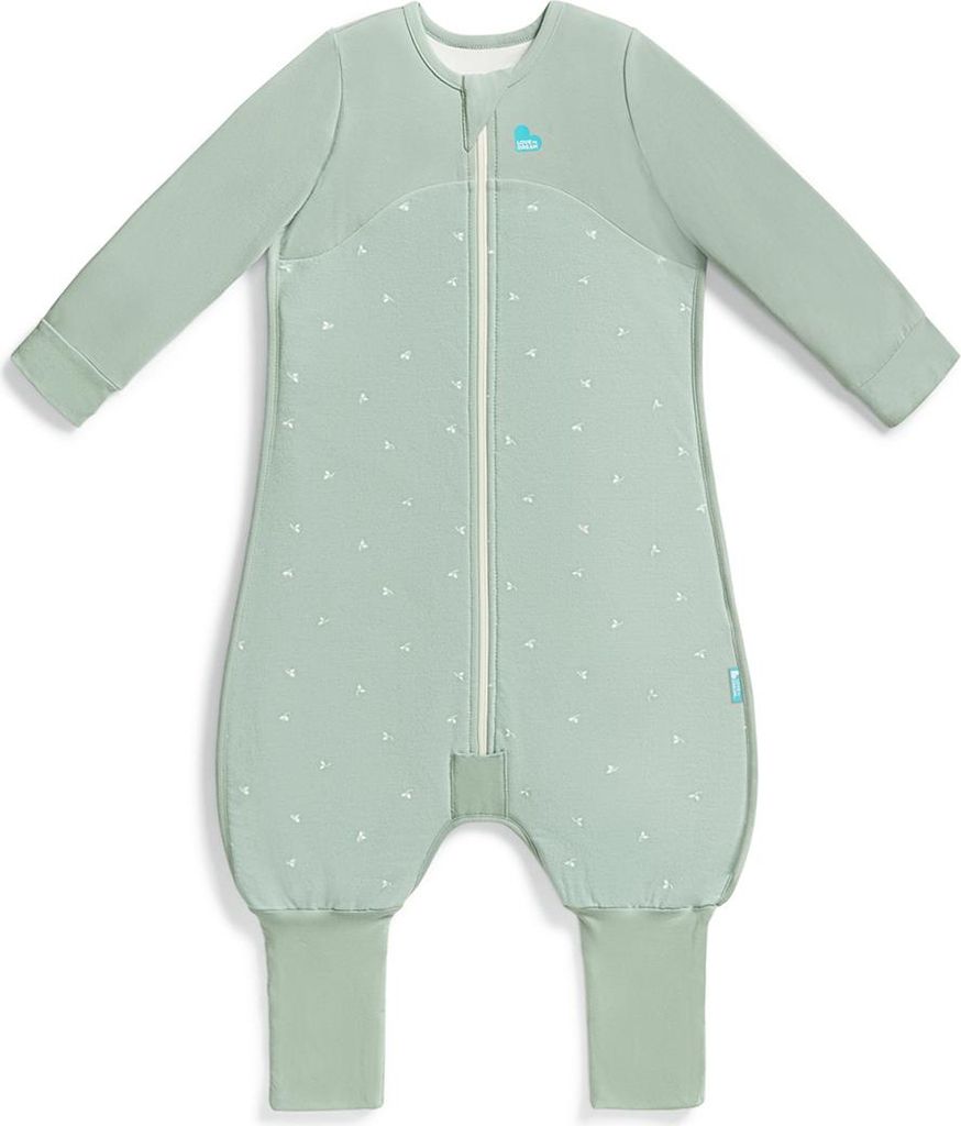 Love to Dream Schlafanzug langarm Oliv Zweige, 1,5T (4 Jahre)
