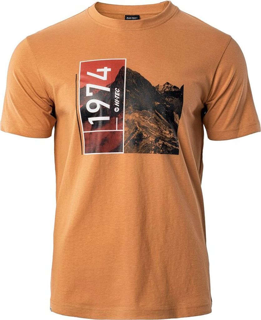 Hi-tec Vandro Kurzarm-t-shirt Braun S Mann Braun S