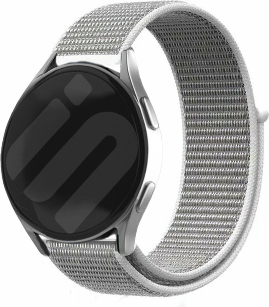 Strap-it Samsung Galaxy Watch 6 Classic 47mm Nylon Armband (Grau)