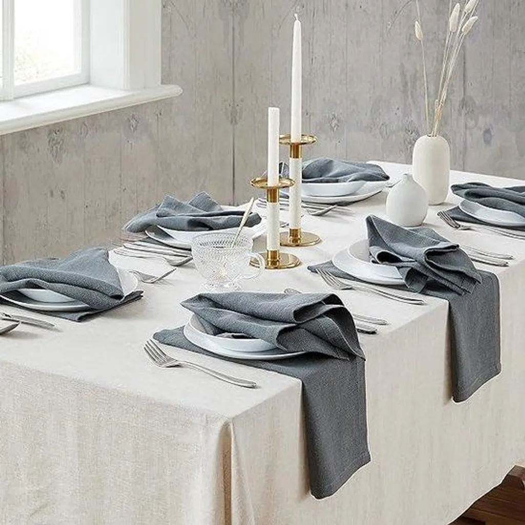 Linge de cuisine en tissu de coton durable - Serviettes multi-usages