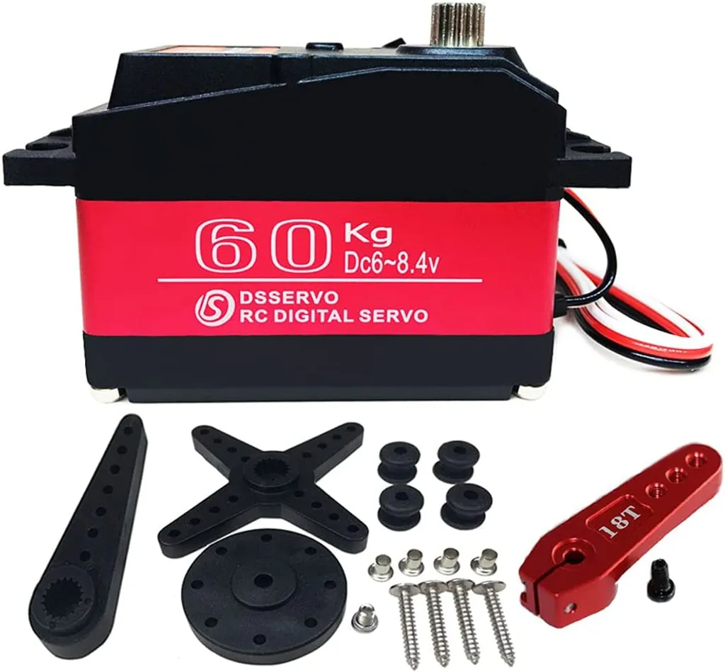 Servo de Direction pour Baja Car 1/10 et Camion Robotique Couple 60kg