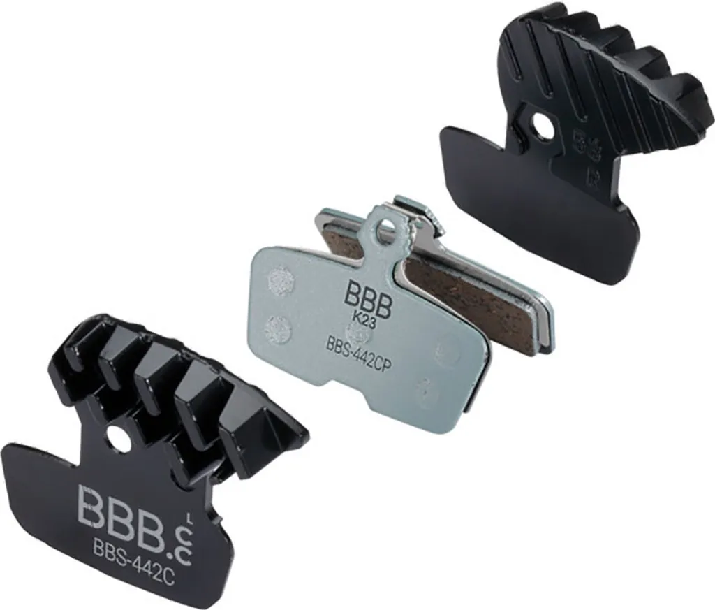 Plaquettes de frein anti-surchauffe BBB Coolfin pour Avid Code R