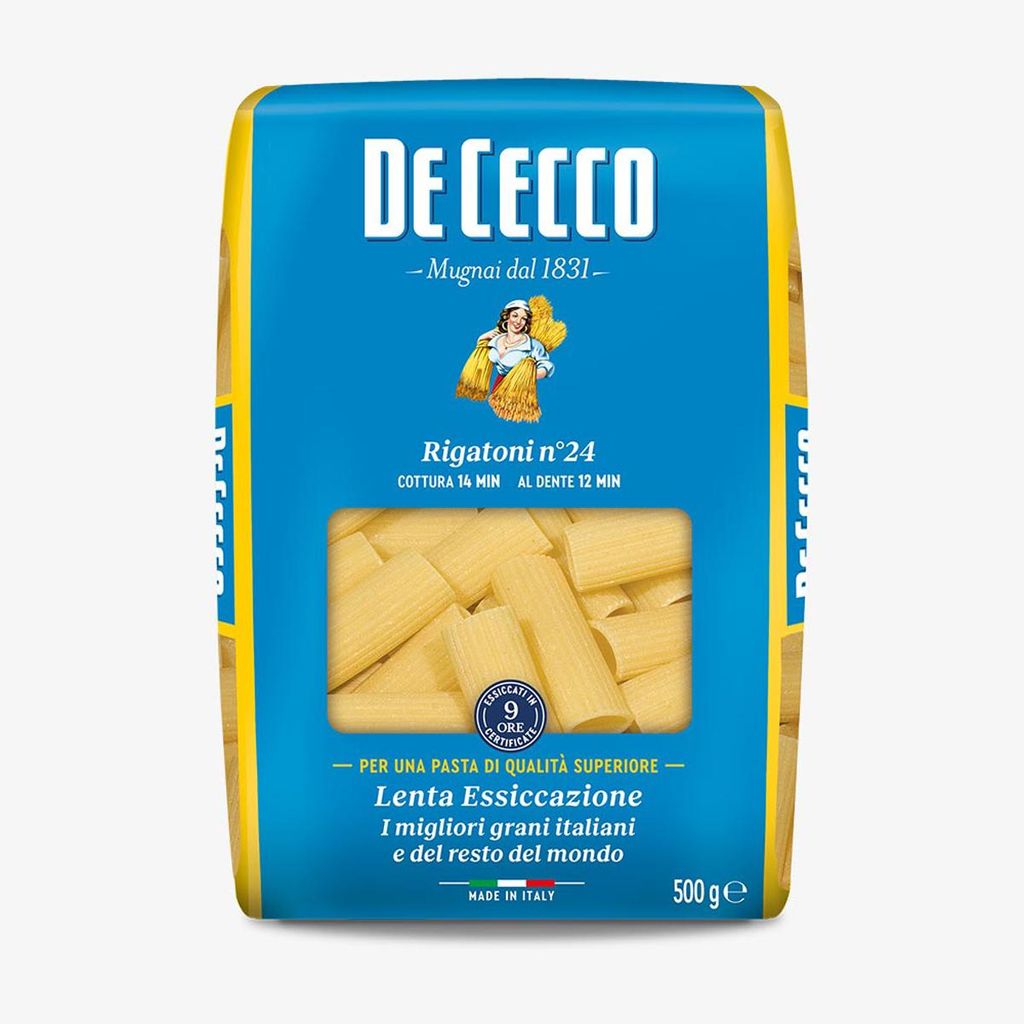 De Cecco Rigatoni number 24 semolinové těstoviny z tvrdé Obrázek produktu 