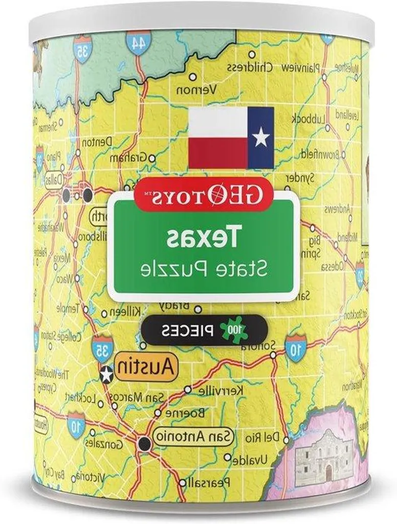 Puzzle de voyage enfant pour apprendre les pays - Monde en 100 pièces