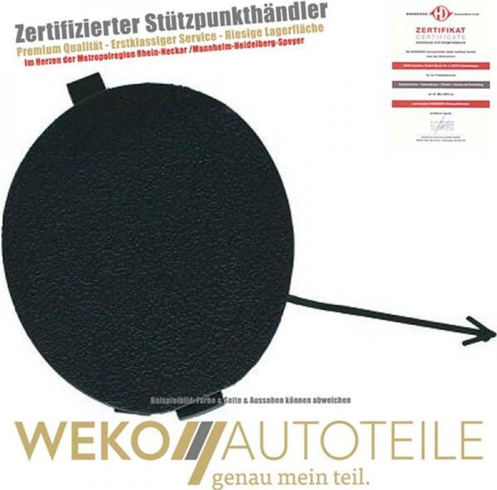 Klappe Abschlepphaken vorne DIEDERICHS 3494160 passend für IVECO