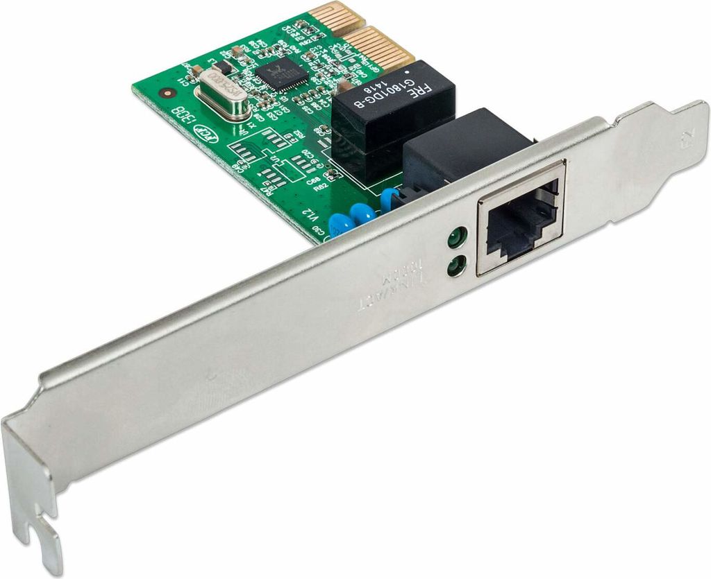 Intellinet Gigabit PCI-Express-Netzwerkkarte, 10/100/1000 Mbit/s PCI-Express-Netzwerkkarte