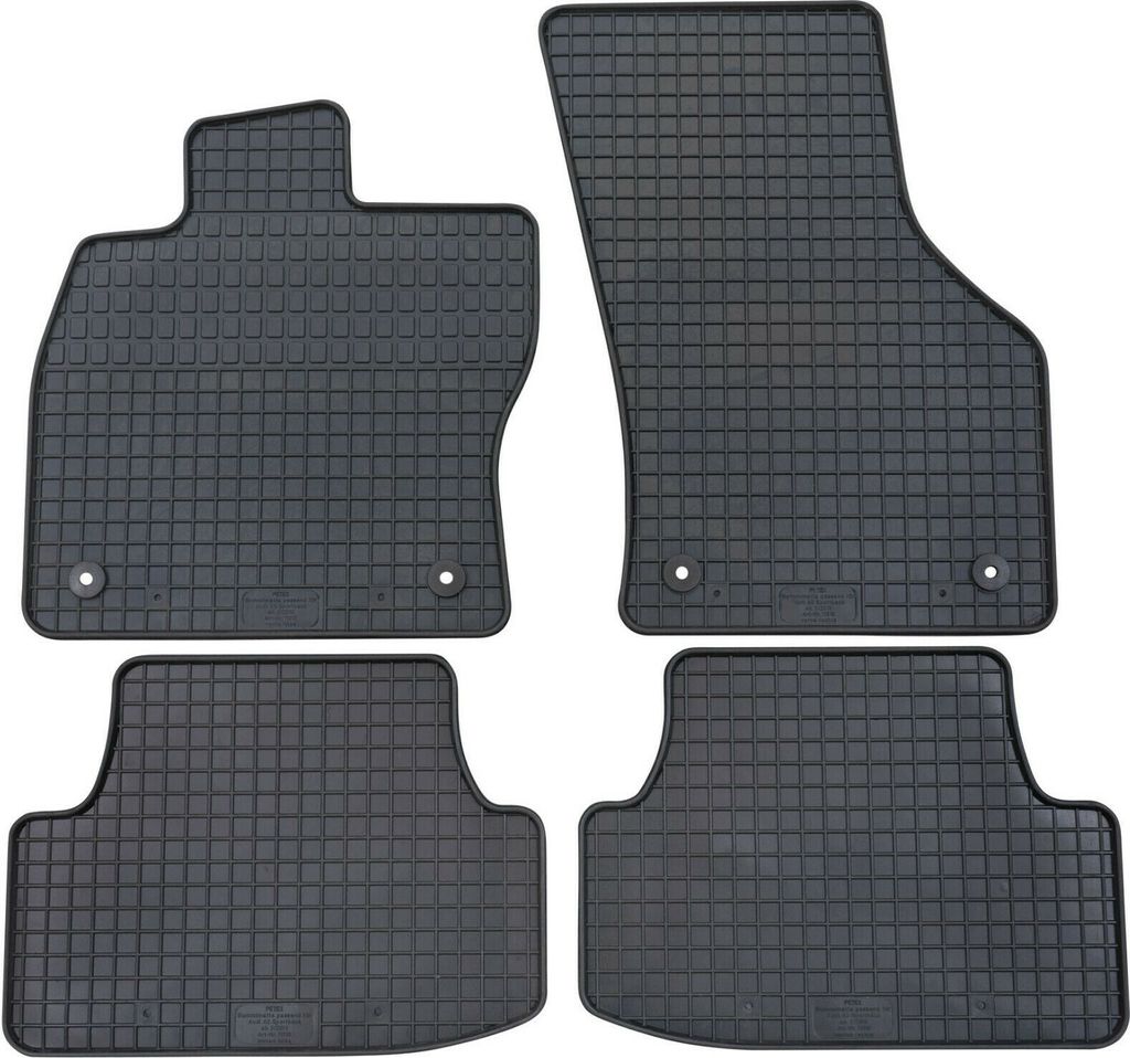 Petex Fußmatten Set Gummi für AUDI A3 Limousine (8VS, 8VM) Produktbild 