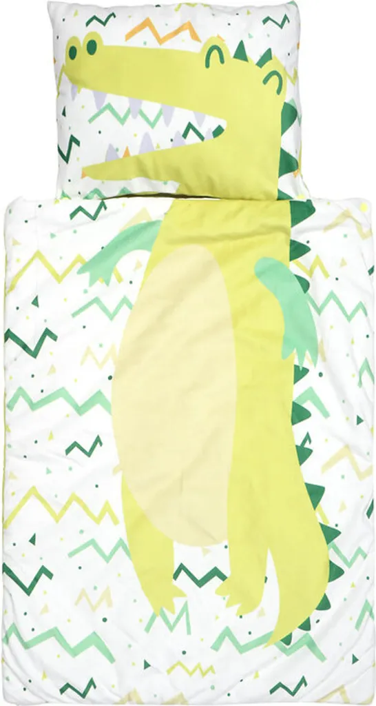 Sac de couchage enfant Crocodile S anti-froid pour sieste et dodo école