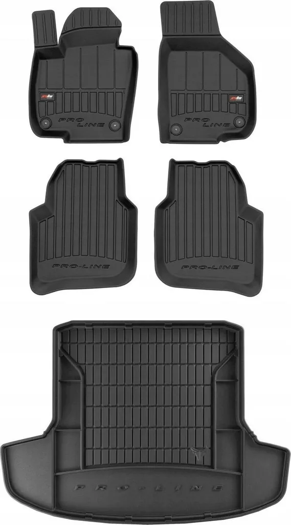 Tappetini 3D Gomma Premium Skoda Superb 2 (2009-2015) Wagon
