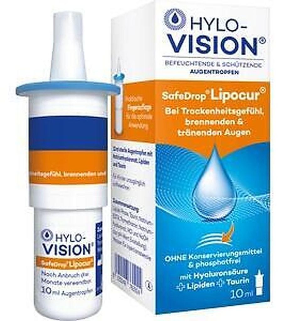 Hylo-Vision SafeDrop Lipocur, soluzione da 10 ml Immagine del prodotto 