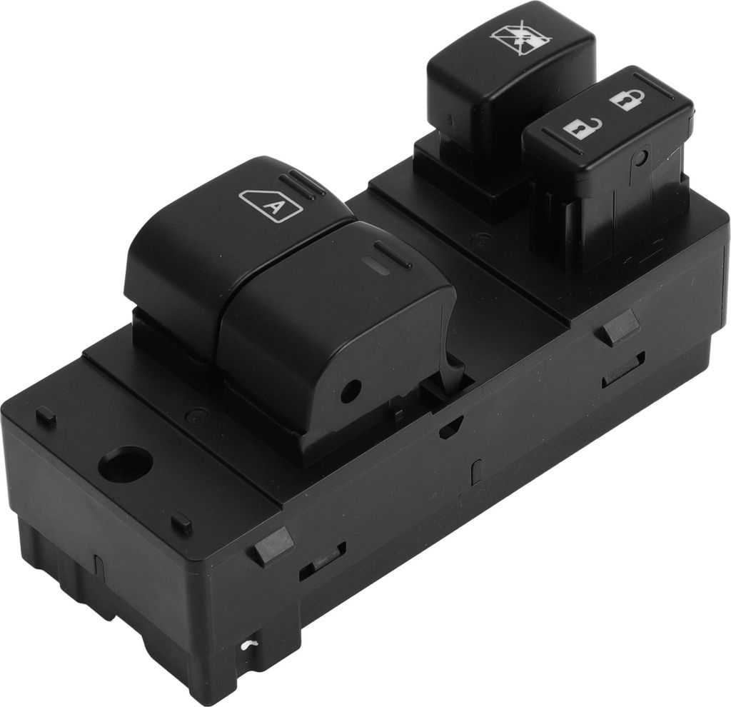 Front Left Driver Side Power Window Switch Window Control Switch No.25401-JB100/25401-ZN60A für Nissan Altima 2.5L 2009-2013 Schwarz